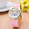 Gold Plated Cat Watch for Women (with 10 variations) - Holiday Sale!