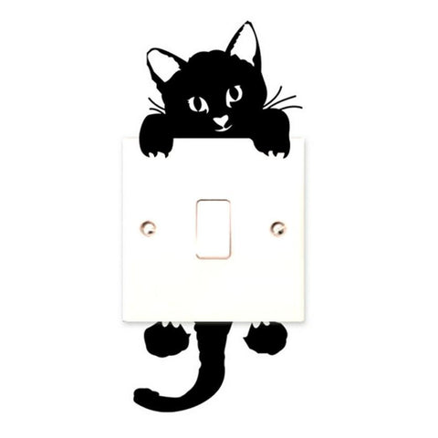Free Funny Black Cat Wall Stickers - Just Pay Shipping