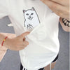 Funny Middle Finger Cat Shirt for Women - Holiday Sale!