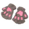 CUTE & FLUFFY CAT GLOVES